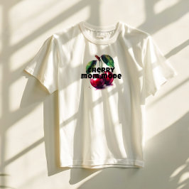 Rolig körsbärsvib slogans mors dag t shirt