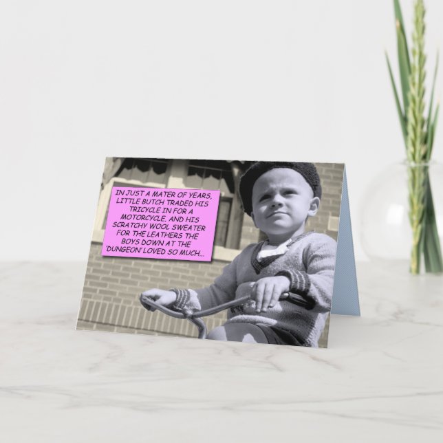 Rolig kort - Little Butch (Framsida)