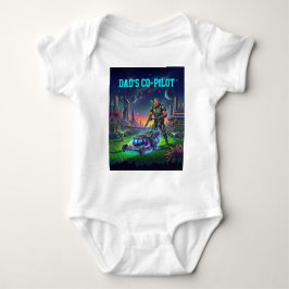 Rolig Kosmisk Gräsklippare Rymdbaby Kroppsdel T Shirt