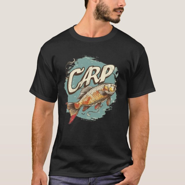 Rolig kostym för karp för man och kvinna t shirt (Framsida)