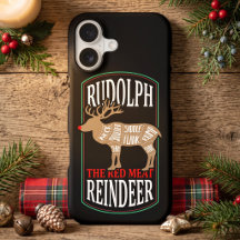 Rolig köttälskare - Rudolf ren jul