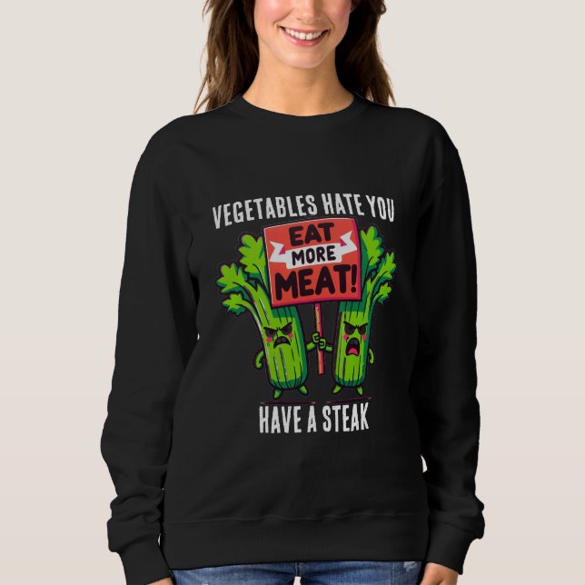 rolig köttätare-skjorta t shirt (Framsida)