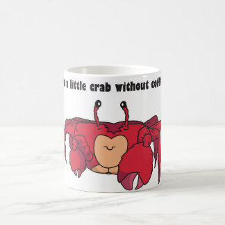 Rolig krabbakaffemugg kaffemugg