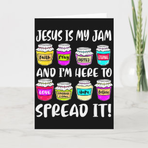 Rolig kristen Jesus är min grej här för att sprida Kort