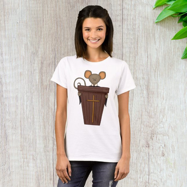 Rolig kristen kyrkmuskaraktär t shirt (Skapare uppladdad)