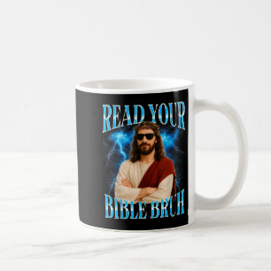 Rolig kristen Läs din Bibel Bro Kaffemugg