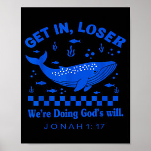 Rolig kristen slogan djärv Gud inspirerad tro Poster