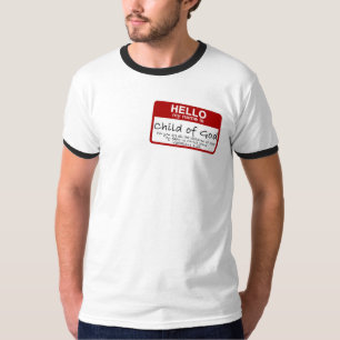 Rolig kristen T-tröja, barn av guden T-shirt