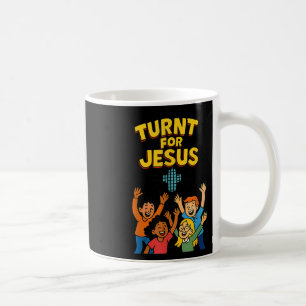 Rolig kristen trosfest firande Turnt för Jesus Kaffemugg
