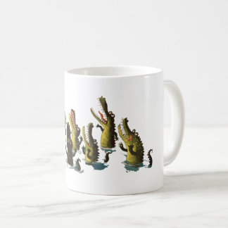 rolig krokodilmugggåva kaffemugg