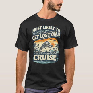 Rolig kryssningströja | Retro kryssnings-T-shirt f T Shirt
