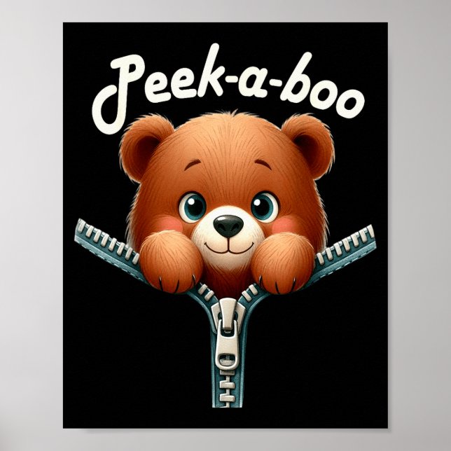 Rolig - Kuckeliku - Björn  Poster (Framsidan)