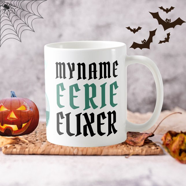 Rolig Kuslig Elixir Halloween Kaffemugg (Skapare uppladdad)