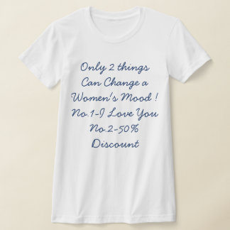 Rolig Kvinnlig Citat-skjorta T Shirt