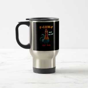 Rolig Kyckling F-Caw-F Fågelhumor Tee Resemugg
