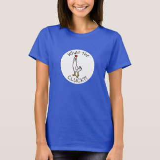 Rolig Kyckling Linje Konst T Shirt
