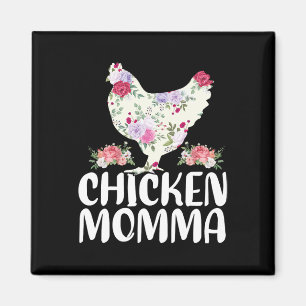 Rolig Kyckling Mamma Tröja För Kvinnor Mors Dag  Magnet