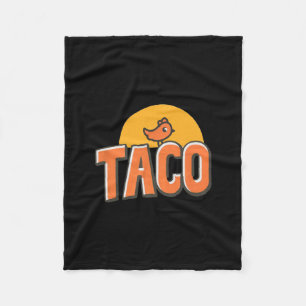 Rolig Kyckling Meme Trendig Taco Trump Alltid Kyck Fleecefilt