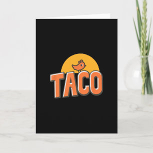 Rolig Kyckling Meme Trendig Taco Trump Alltid Kyck Kort
