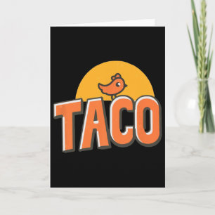 Rolig Kyckling Meme Trendig Taco Trump Alltid Kyck Kort