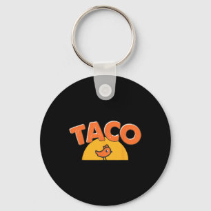 Rolig Kyckling Meme Trendig Taco Trump Alltid Kyck Nyckelring