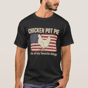 Rolig kyckling pot pie bondgård Kyckling Älskare R T Shirt