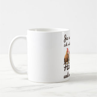 Rolig kyckling säger Jag talar med mina höns H Kaffemugg