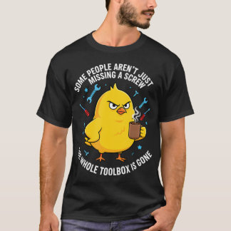 Rolig kyckling som säger att vissa människor inte t shirt