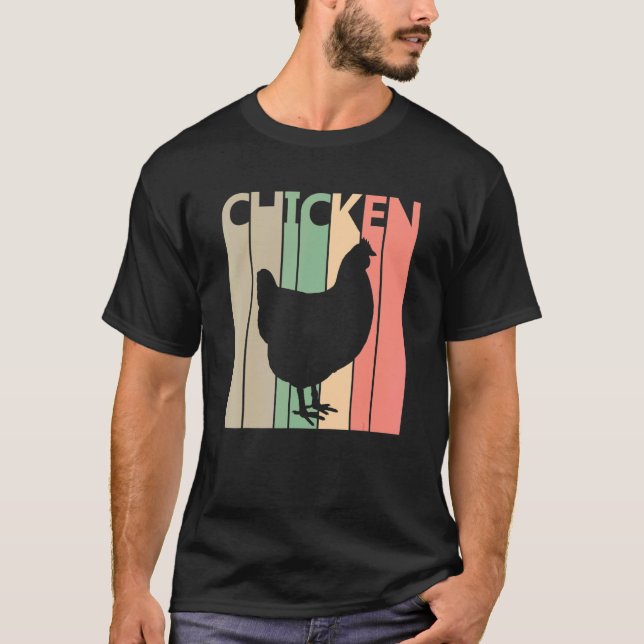 Rolig kycklingdräkt t shirt (Framsida)