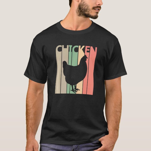 Rolig kycklingdräkt t shirt (Framsida)