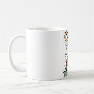 Rolig Kycklingmugg med texten Coop There It Is Kaffemugg