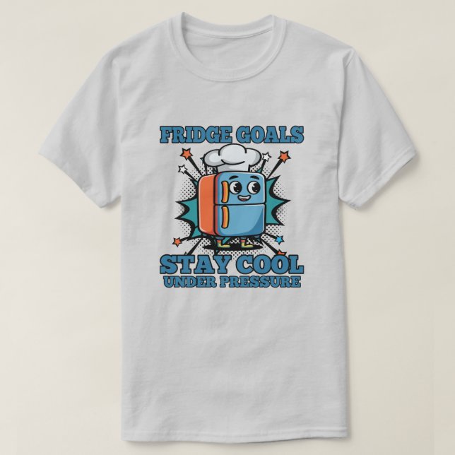 Rolig Kylskåpscitat T Shirt (Design framsida)