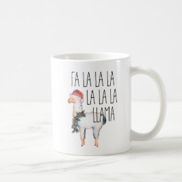 Rolig La för La för La för La för julLlamaFa Kaffemugg