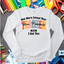 Rolig Låångärmad T-shirt för Lärare