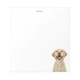 Rolig Labrador Retriever Hund Personligt Namn Anteckningsblock