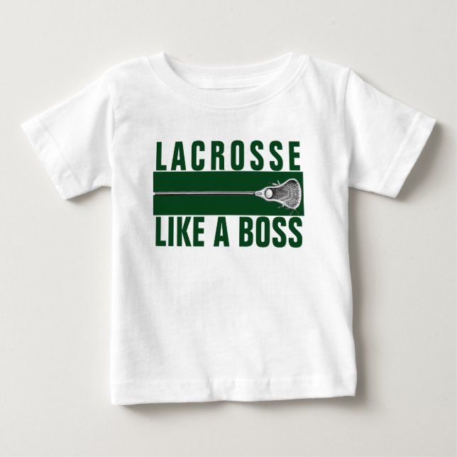 Rolig Lacrosse T Shirt (Framsida)
