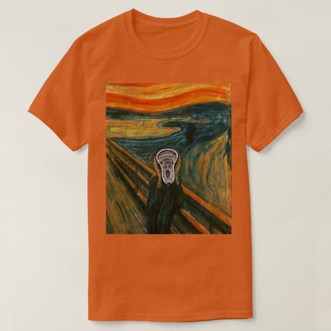 Rolig Lacrosse T-Shirt (Design framsida)