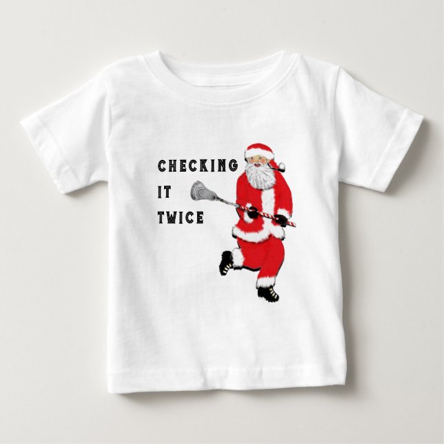 Rolig Lacrosse T-shirt (Framsida)