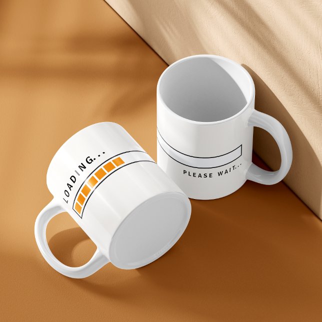 Rolig laddningslist kaffemugg (Skapare uppladdad)