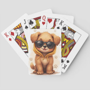 Rolig Lagotto Romagnolo Kawaii Hund Casinokort