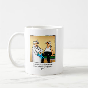 Rolig läkare - Medicinsk humor kaffemugg