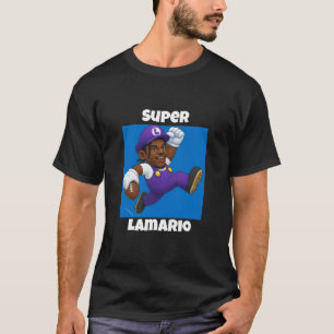 Rolig Lamar Jackson x Mario T-Shirt