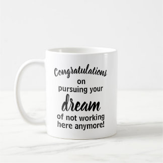 Rolig Lämnande Gåva till Kollega Kaffemugg