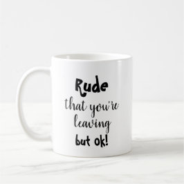 Rolig Lämnande Gåva till Kollega Kaffemugg