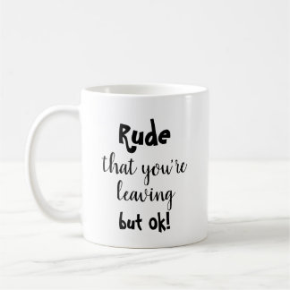 Rolig Lämnande Gåva till Kollega Kaffemugg