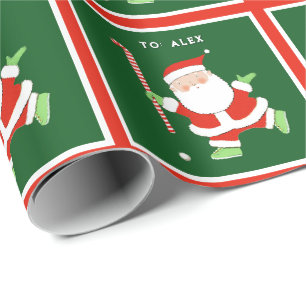 Rolig landhockey present för högtider presentpapper