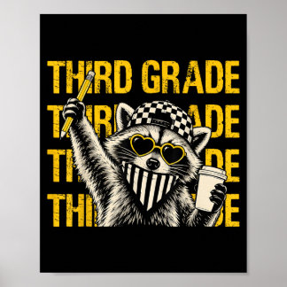 Rolig lärare i tredje klass Fvibesl Tvättbjörn Til Poster