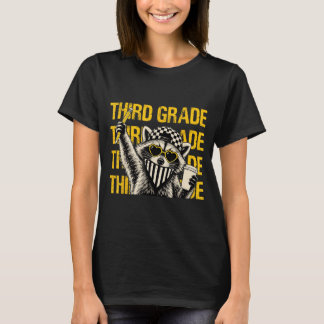 Rolig lärare i tredje klass Fvibesl Tvättbjörn Til T Shirt
