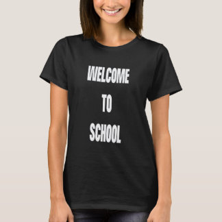 Rolig lärare, studentambassadör, välkommen till sk t shirt