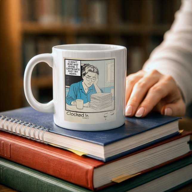 Rolig lärarliv för pedagoger kaffemugg (Skapare uppladdad)
